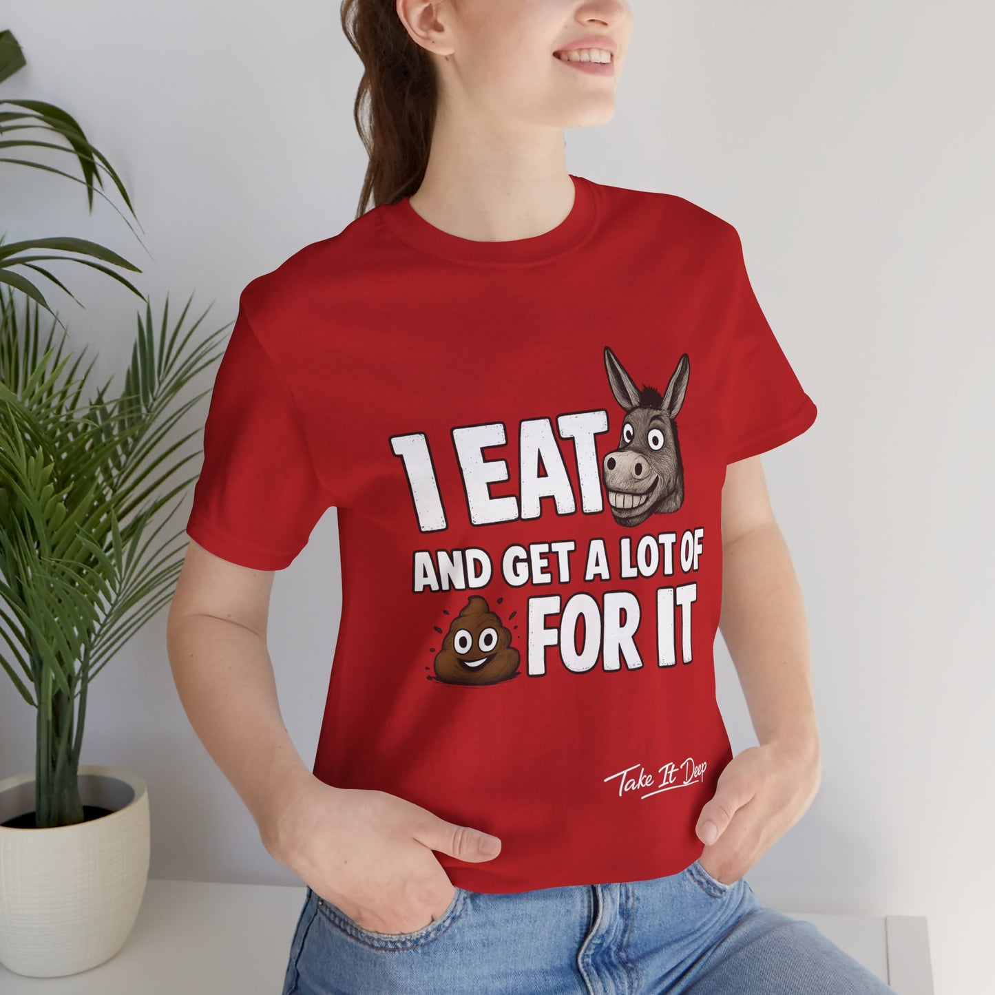 I Eat As* and Get a lot of Sh*t for It | Donkey and Emoji Shirt