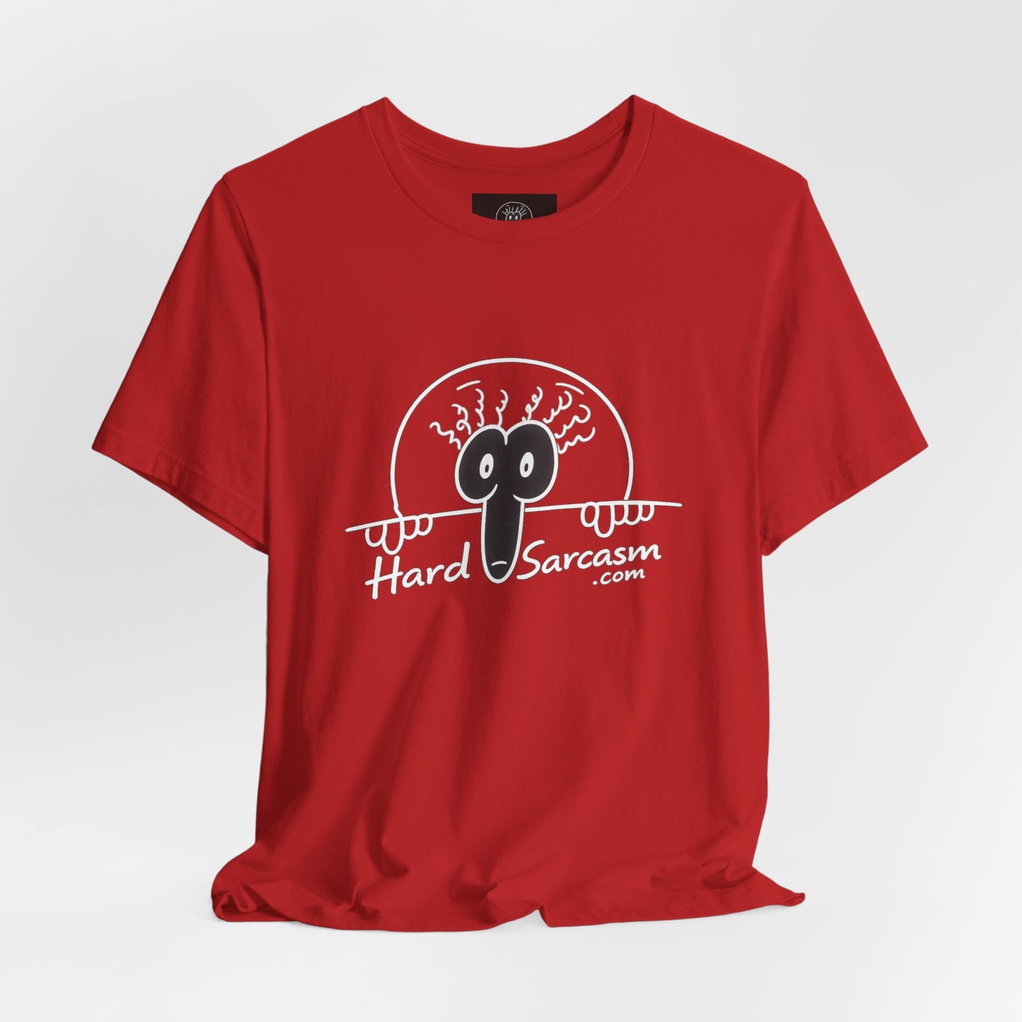 Hard Sarcasm Logo | Graphic T Shirt | Double Meaning Logo