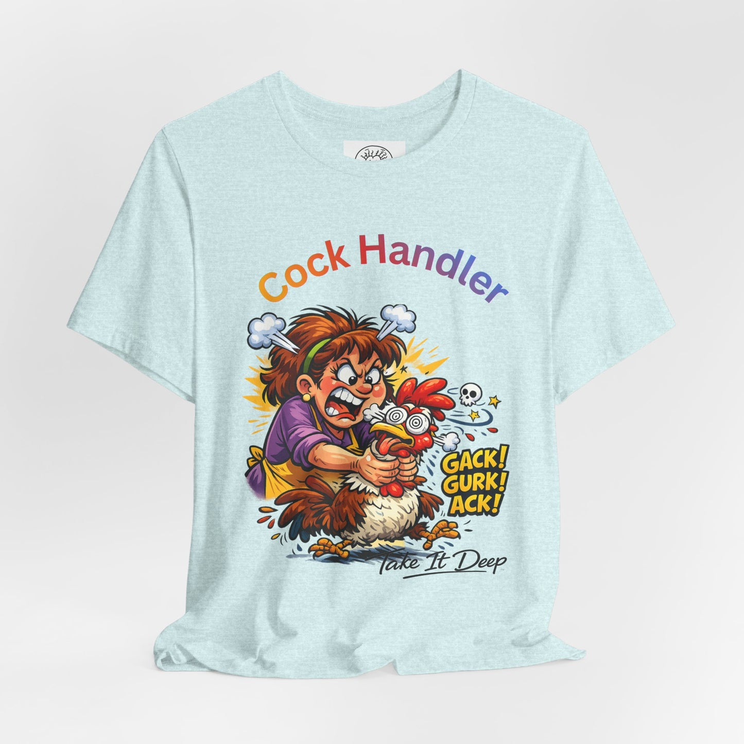 Mature Adult Shirt Cock Handler | Sarcastic Double Meaning Shirt T-Shirt | Funny Adult Humor Tee