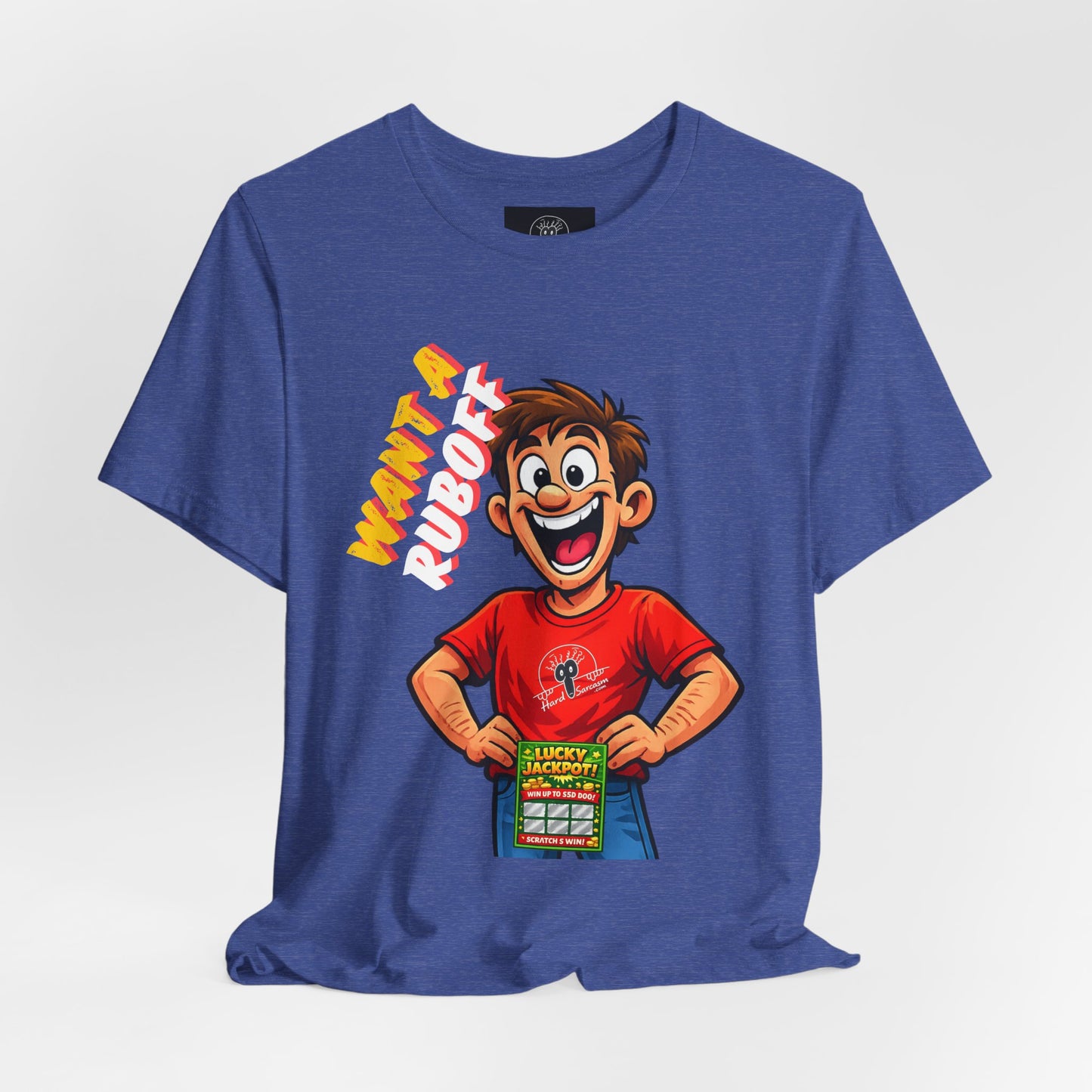 Want a rub off | Funny Adult comedy t shirt | Lottery Double Meaning Shirt