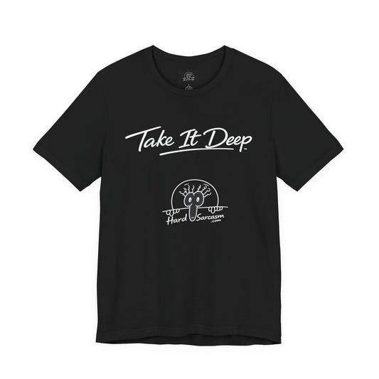 Take It Deep tee | Offensive Cartoon Shirt, Adult Humor