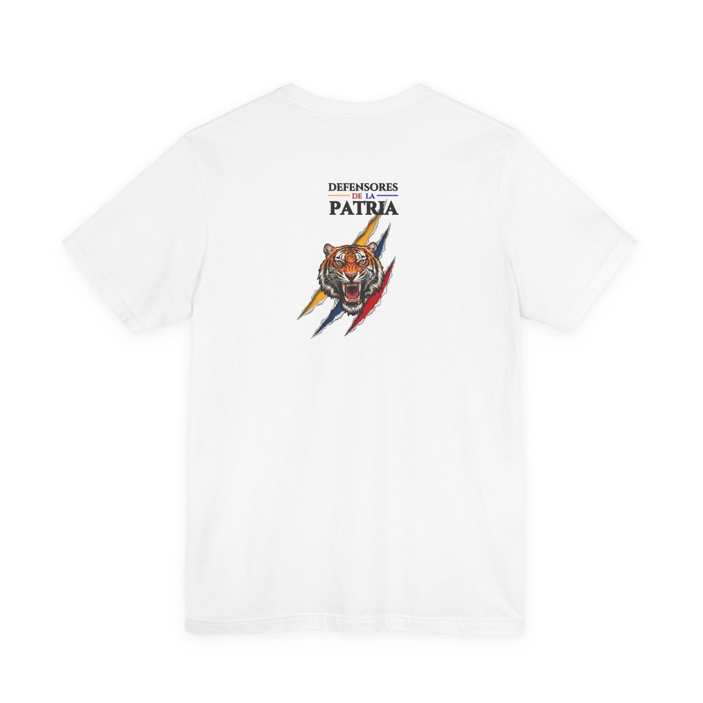 Colombia Tiger Head Shirt | Estamos Con El Tigre, Tricolor Claw Design Colombia Tigre Politico