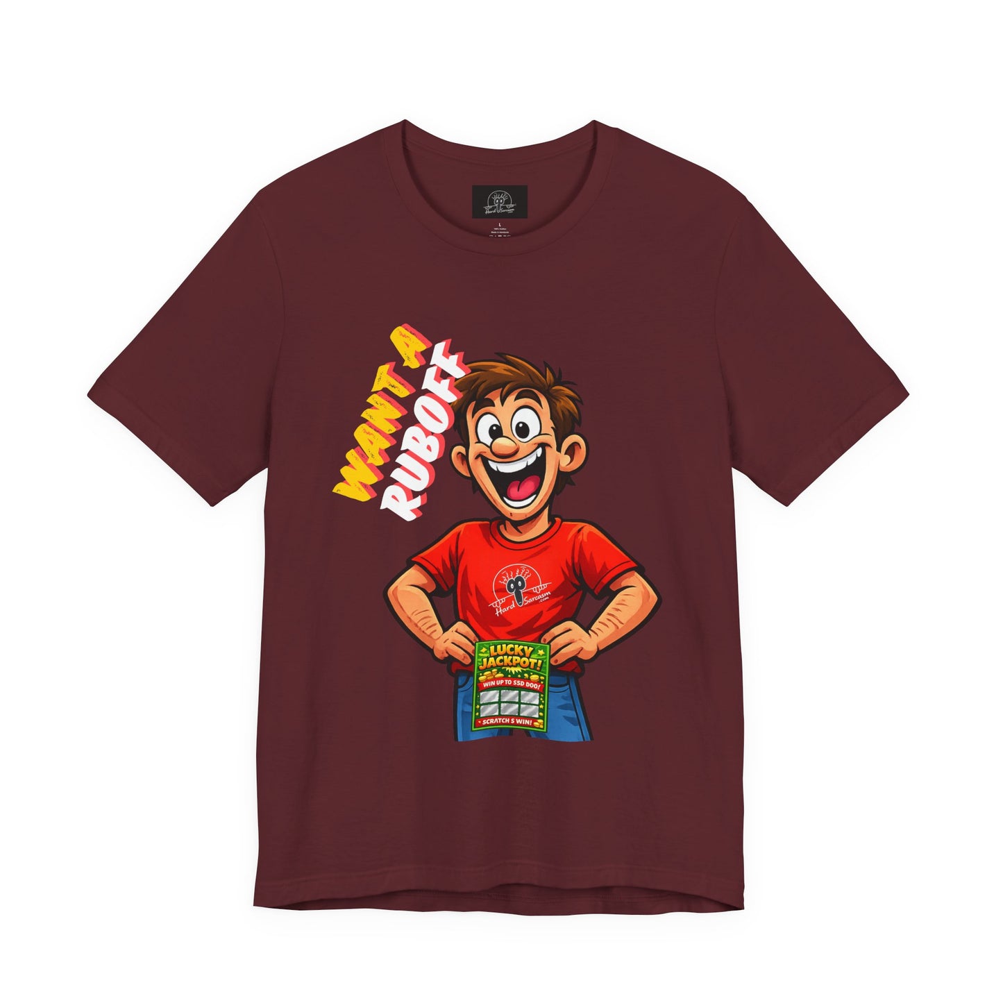 Want a rub off | Funny Adult comedy t shirt | Lottery Double Meaning Shirt