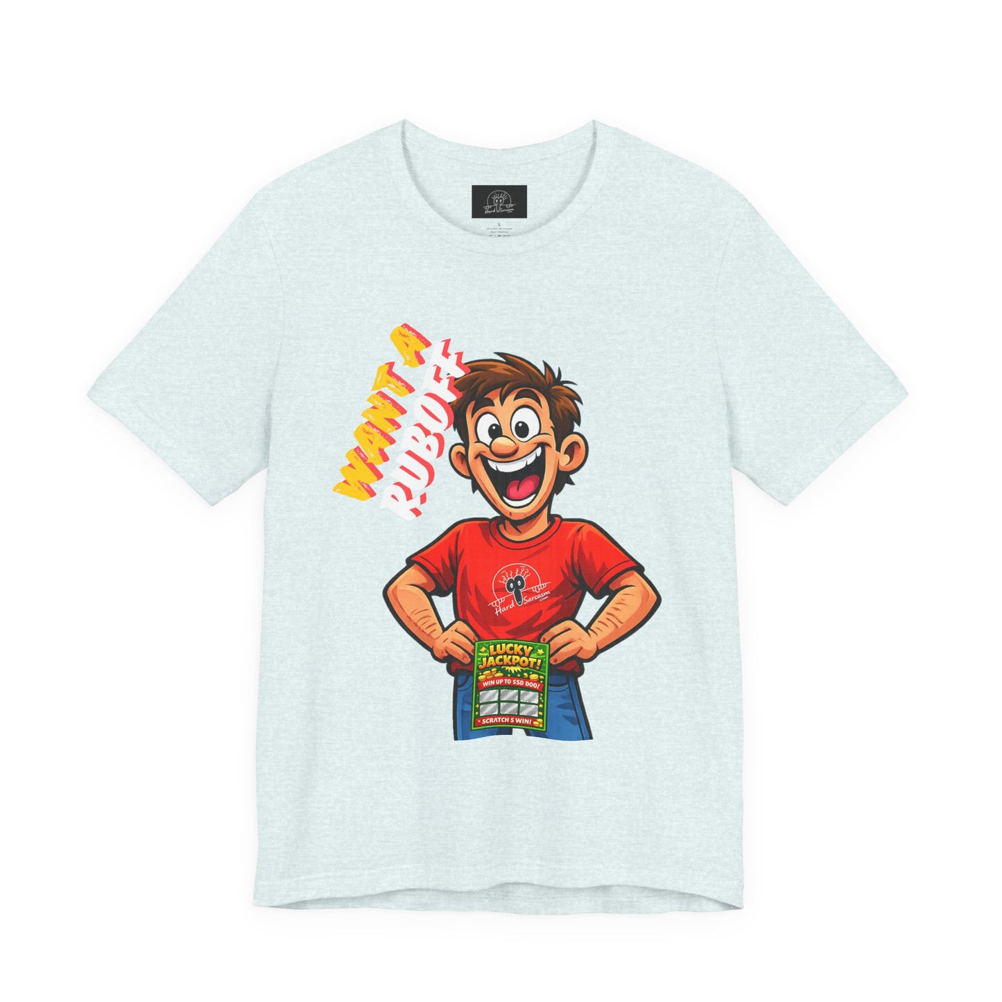Want a rub off | Funny Adult comedy t shirt | Lottery Double Meaning Shirt