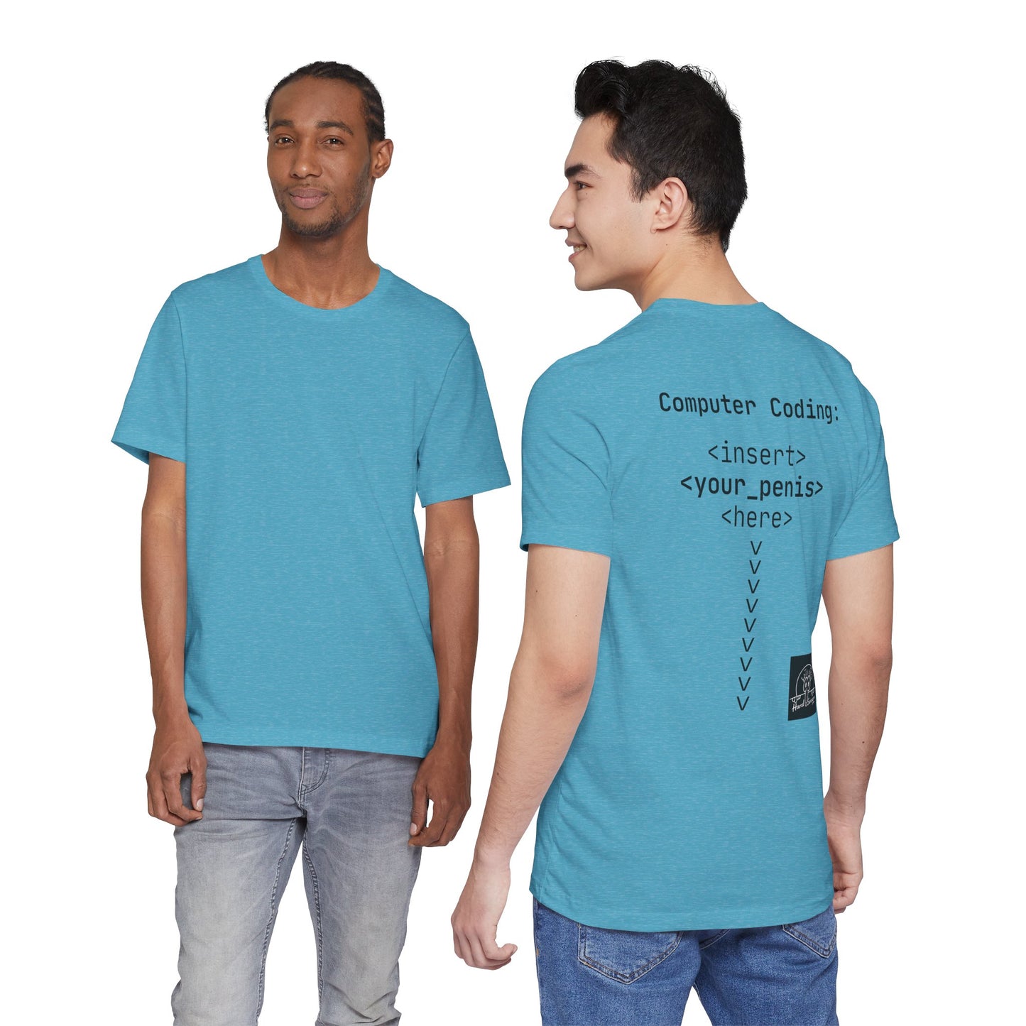Mature Adult Shirt | Computer Coding: <insert><your_pe**s><here> T-Shirt | Unisex Programmer Humor Tee