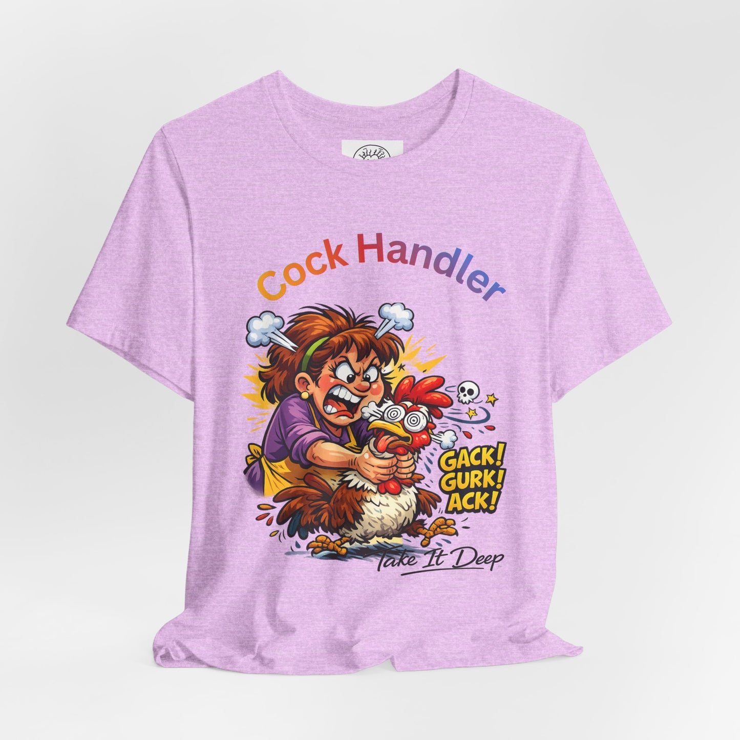 Mature Adult Shirt Cock Handler | Sarcastic Double Meaning Shirt T-Shirt | Funny Adult Humor Tee