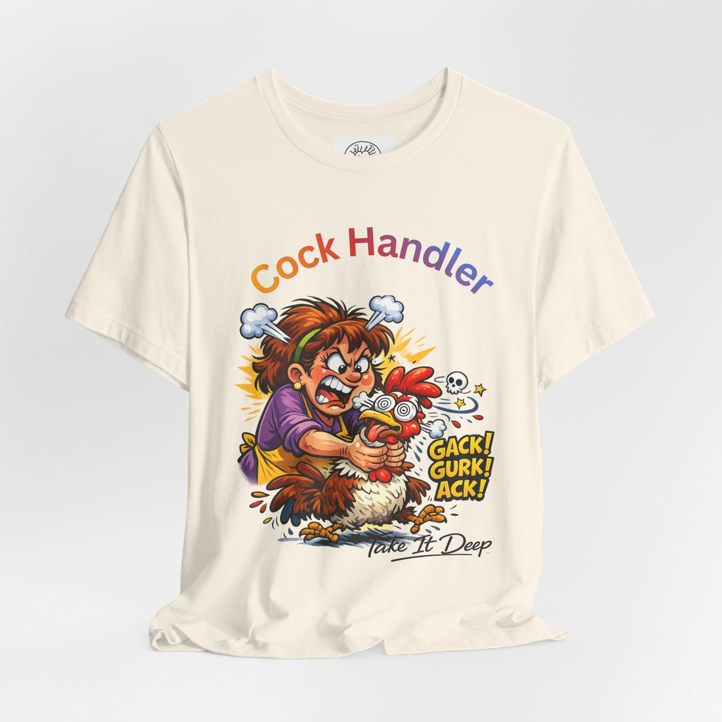 Mature Adult Shirt Cock Handler | Sarcastic Double Meaning Shirt T-Shirt | Funny Adult Humor Tee