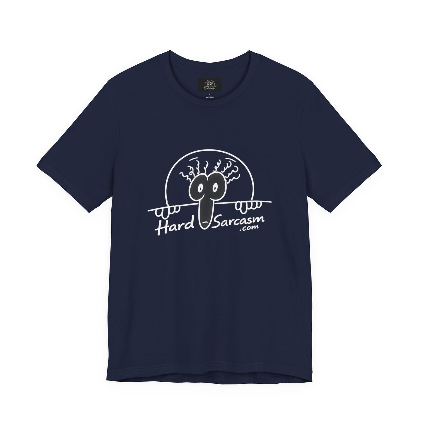 Hard Sarcasm Logo | Graphic T Shirt | Double Meaning Logo