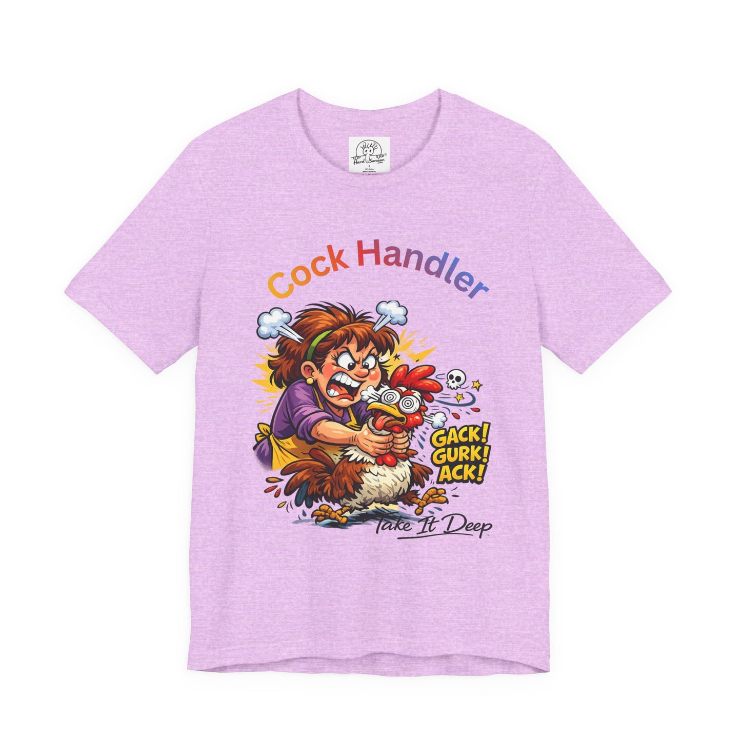 Mature Adult Shirt Cock Handler | Sarcastic Double Meaning Shirt T-Shirt | Funny Adult Humor Tee