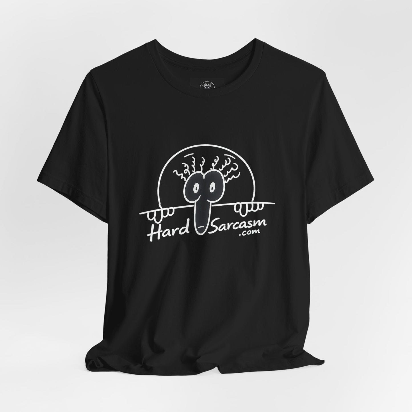Hard Sarcasm Logo | Graphic T Shirt | Double Meaning Logo