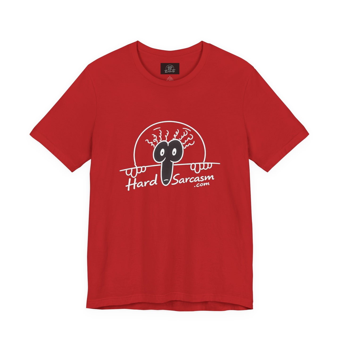 Hard Sarcasm Logo | Graphic T Shirt | Double Meaning Logo