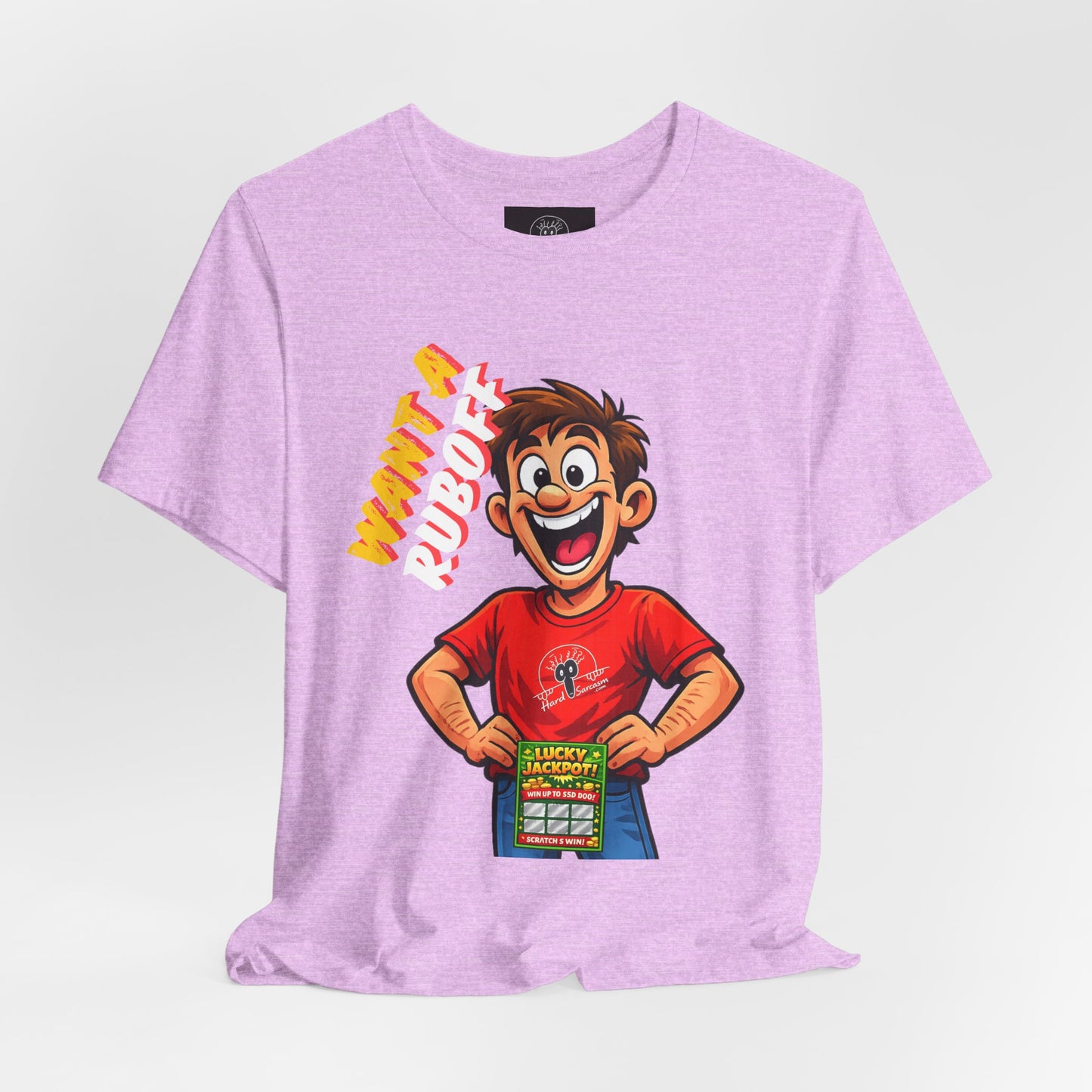Want a rub off | Funny Adult comedy t shirt | Lottery Double Meaning Shirt