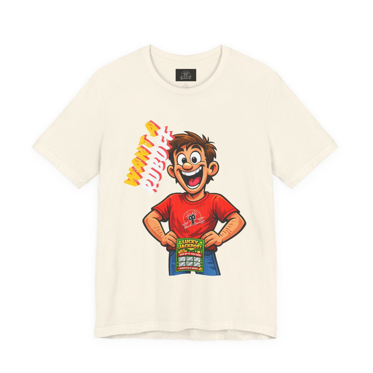 Want a rub off | Funny Adult comedy t shirt | Lottery Double Meaning Shirt