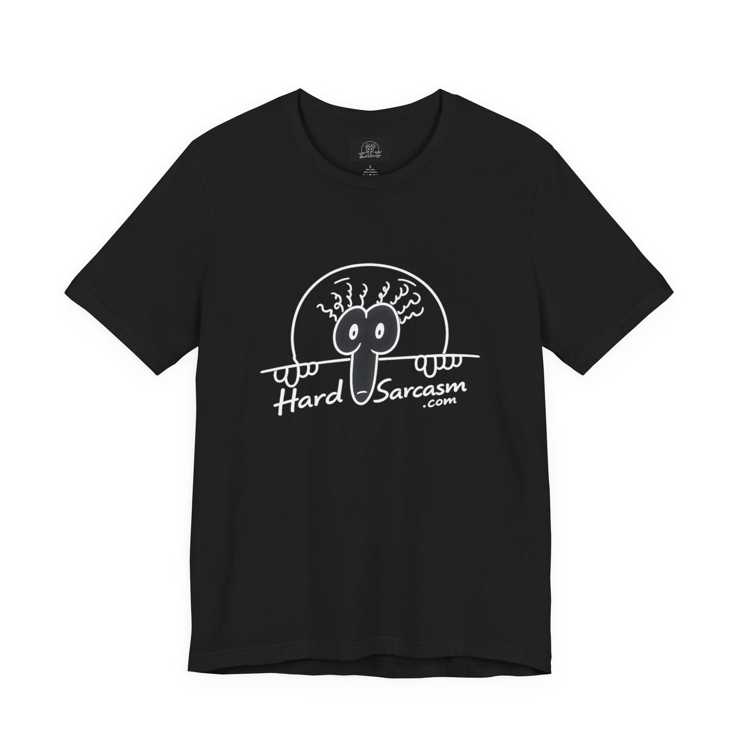 Hard Sarcasm Logo | Graphic T Shirt | Double Meaning Logo