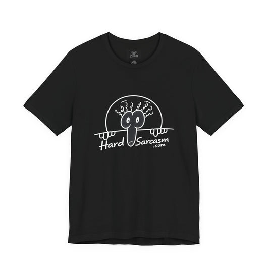 Hard Sarcasm Logo | Graphic T Shirt | Double Meaning Logo