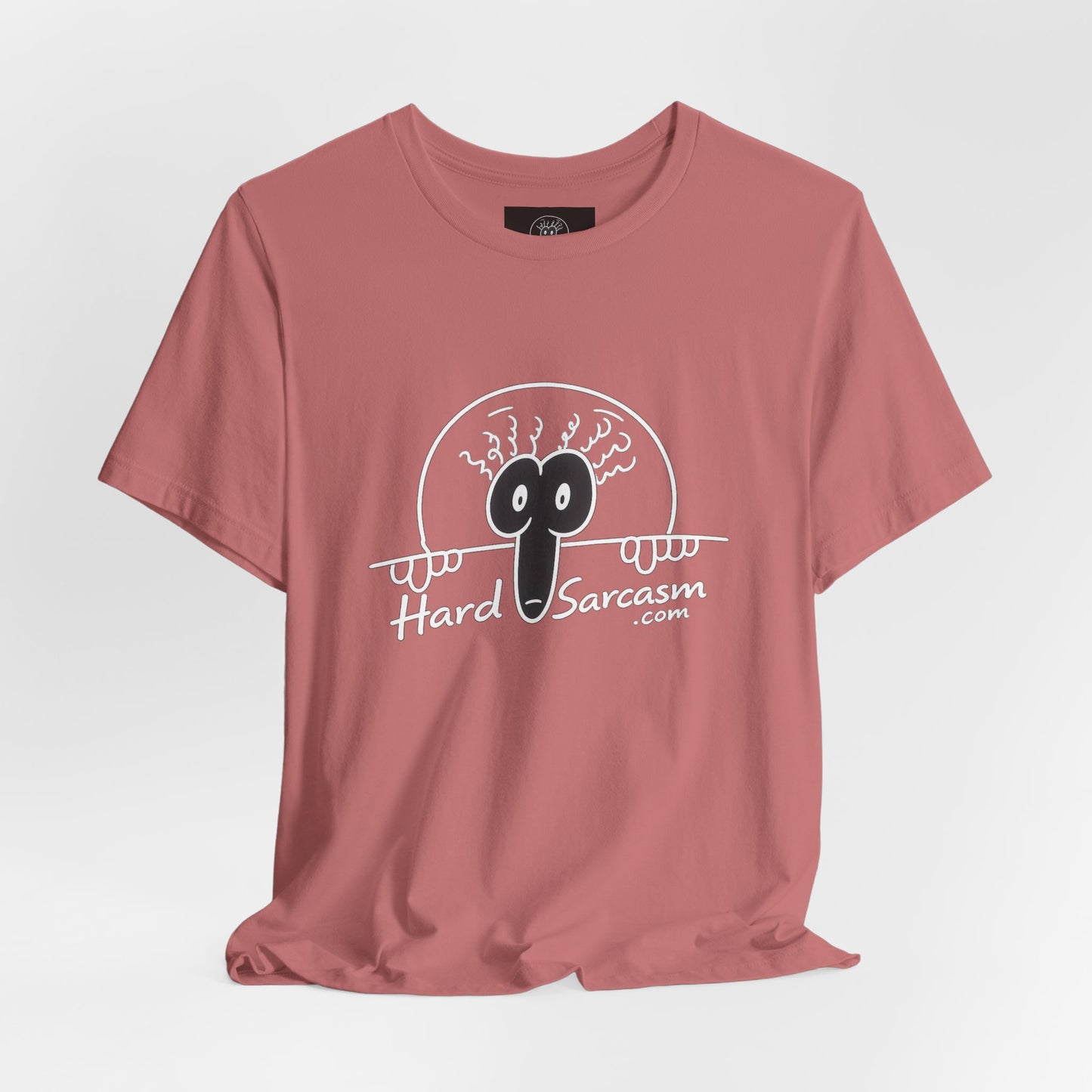Hard Sarcasm Logo | Graphic T Shirt | Double Meaning Logo