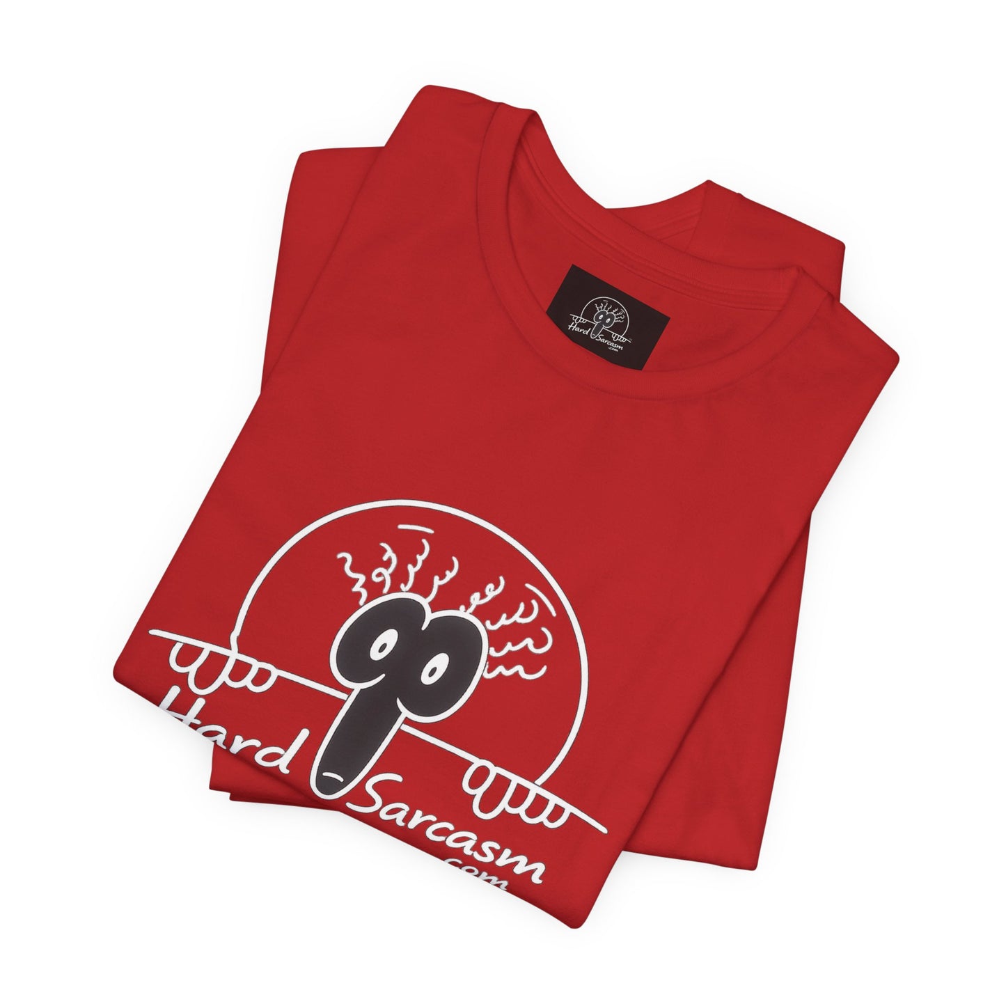 Hard Sarcasm Logo | Graphic T Shirt | Double Meaning Logo