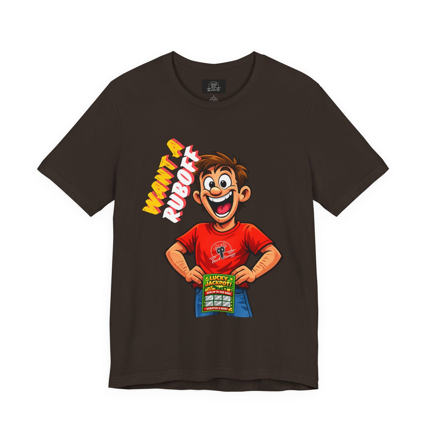 Want a rub off | Funny Adult comedy t shirt | Lottery Double Meaning Shirt