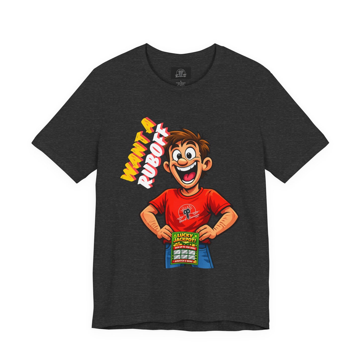 Want a rub off | Funny Adult comedy t shirt | Lottery Double Meaning Shirt