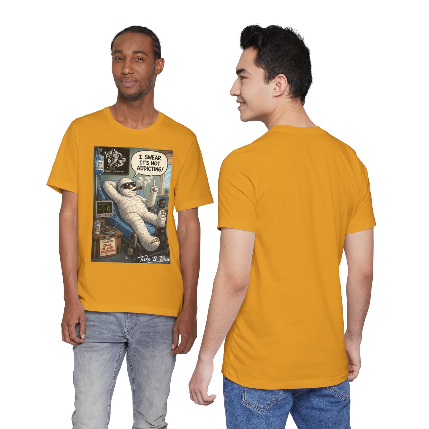 Hurt man in Recovery I Swear It's Not Addicting T-Shirt |