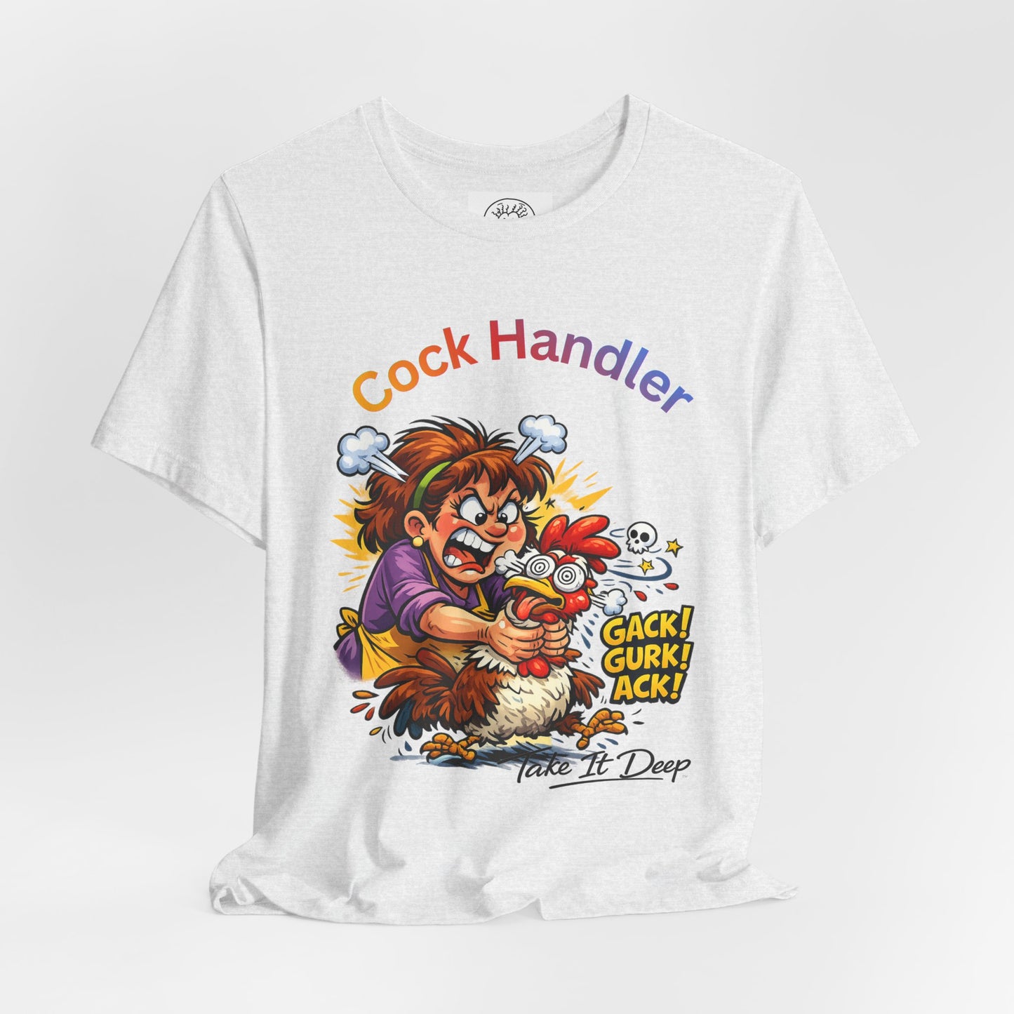 Mature Adult Shirt Cock Handler | Sarcastic Double Meaning Shirt T-Shirt | Funny Adult Humor Tee