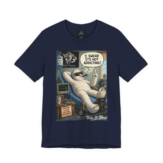 Hurt man in Recovery I Swear It's Not Addicting T-Shirt |