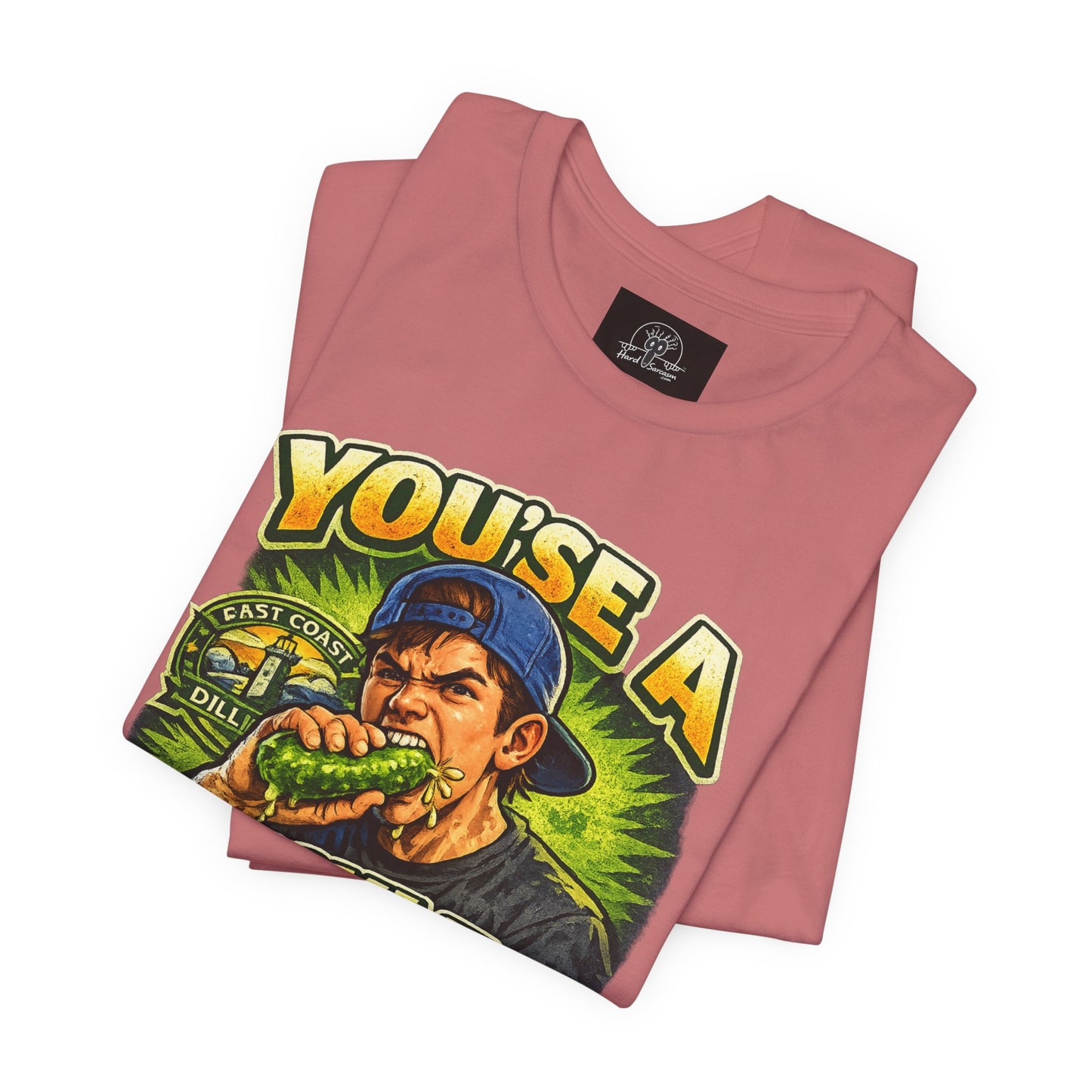 Youse a Pickle Biter Graphic Tee | Pickle Eating Humor T-Shirt | Adult Humor | Sarcastic Shirt