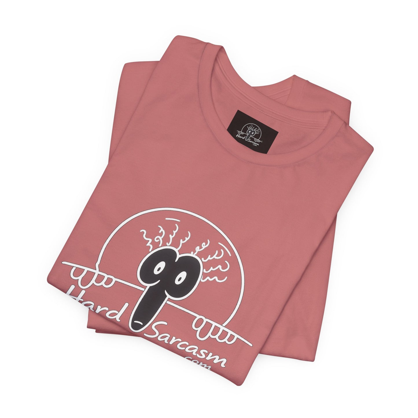 Hard Sarcasm Logo | Graphic T Shirt | Double Meaning Logo