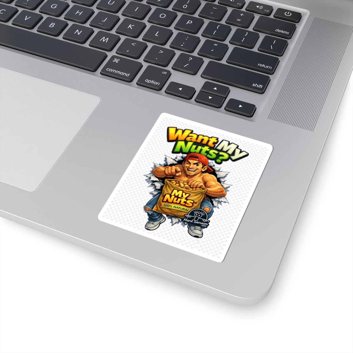 Want my nuts Sticker