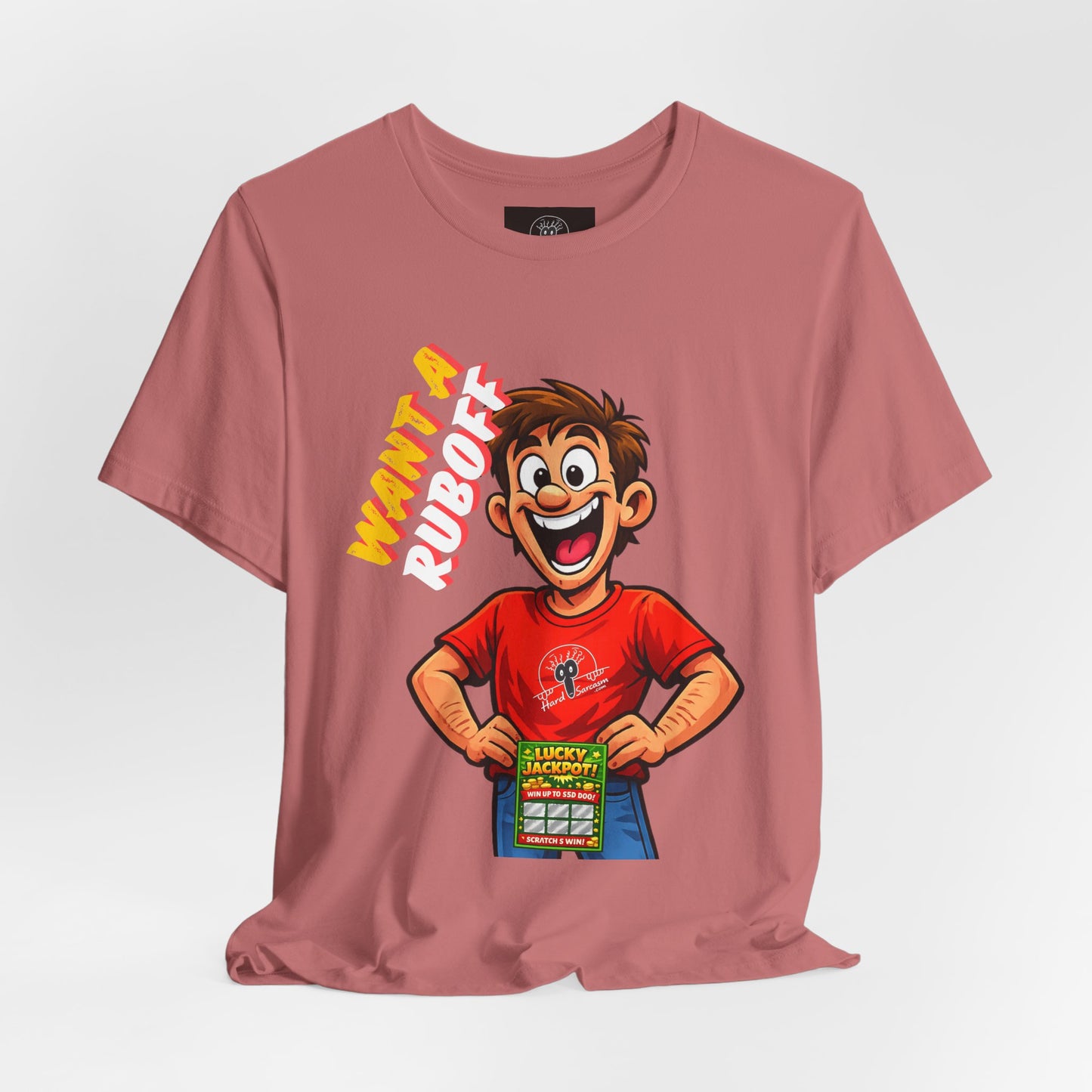 Want a rub off | Funny Adult comedy t shirt | Lottery Double Meaning Shirt