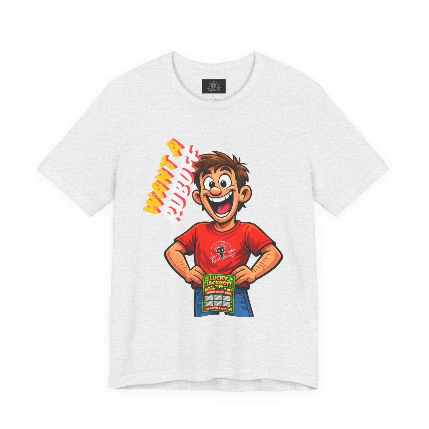 Want a rub off | Funny Adult comedy t shirt | Lottery Double Meaning Shirt