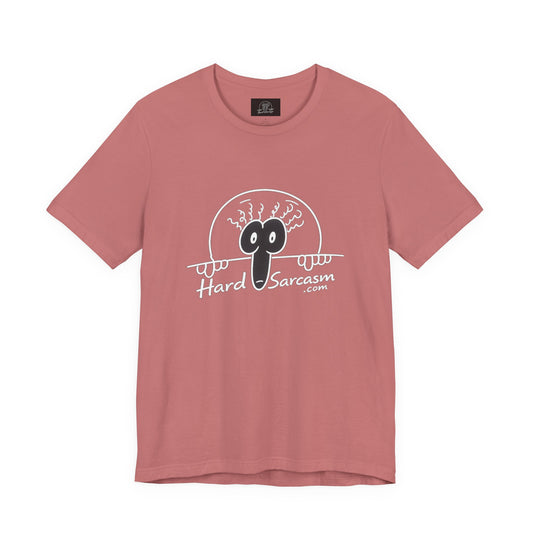 Hard Sarcasm Logo | Graphic T Shirt | Double Meaning Logo