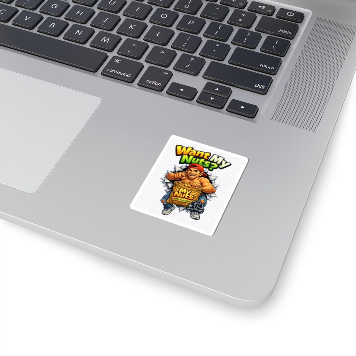 Want my nuts Sticker