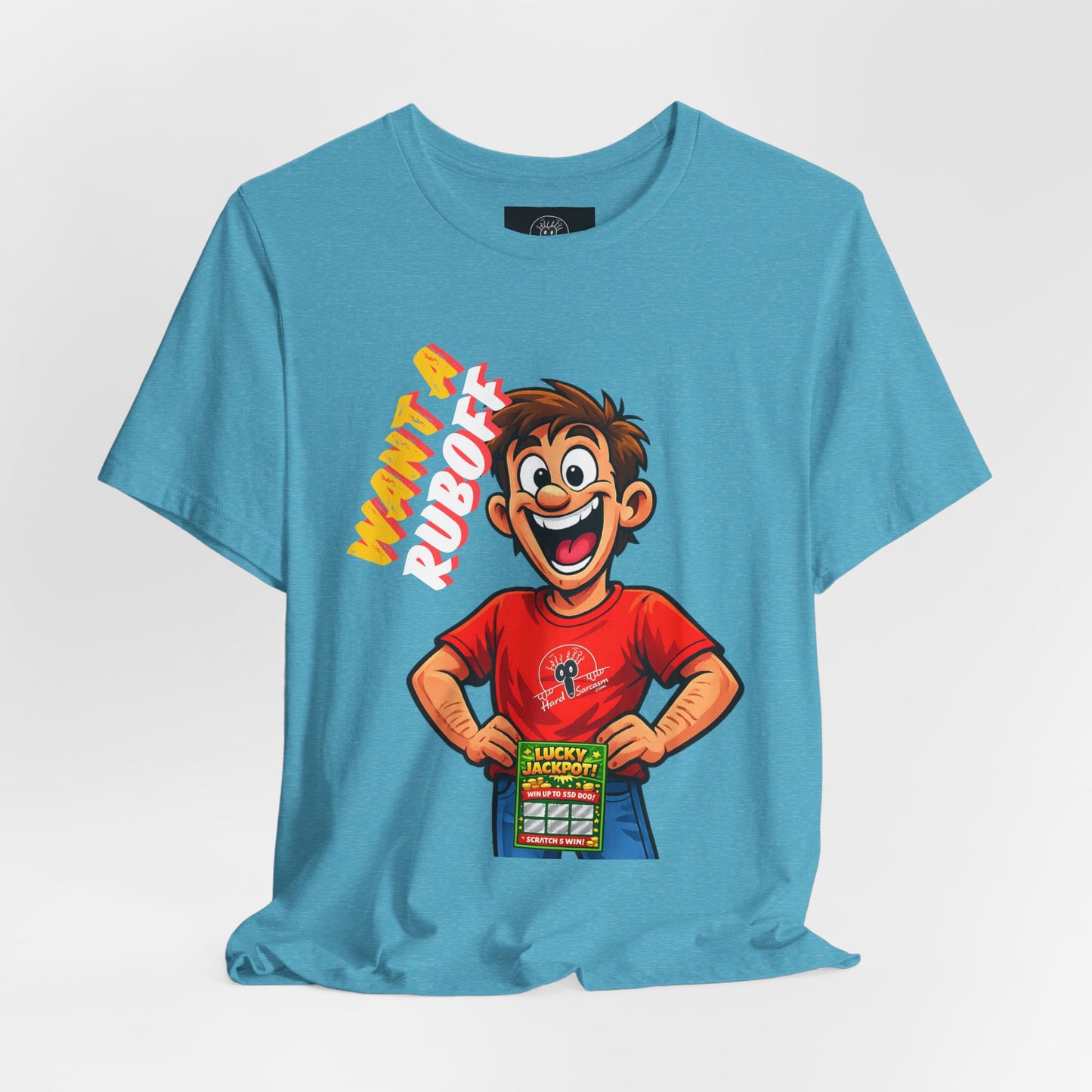 Want a rub off | Funny Adult comedy t shirt | Lottery Double Meaning Shirt