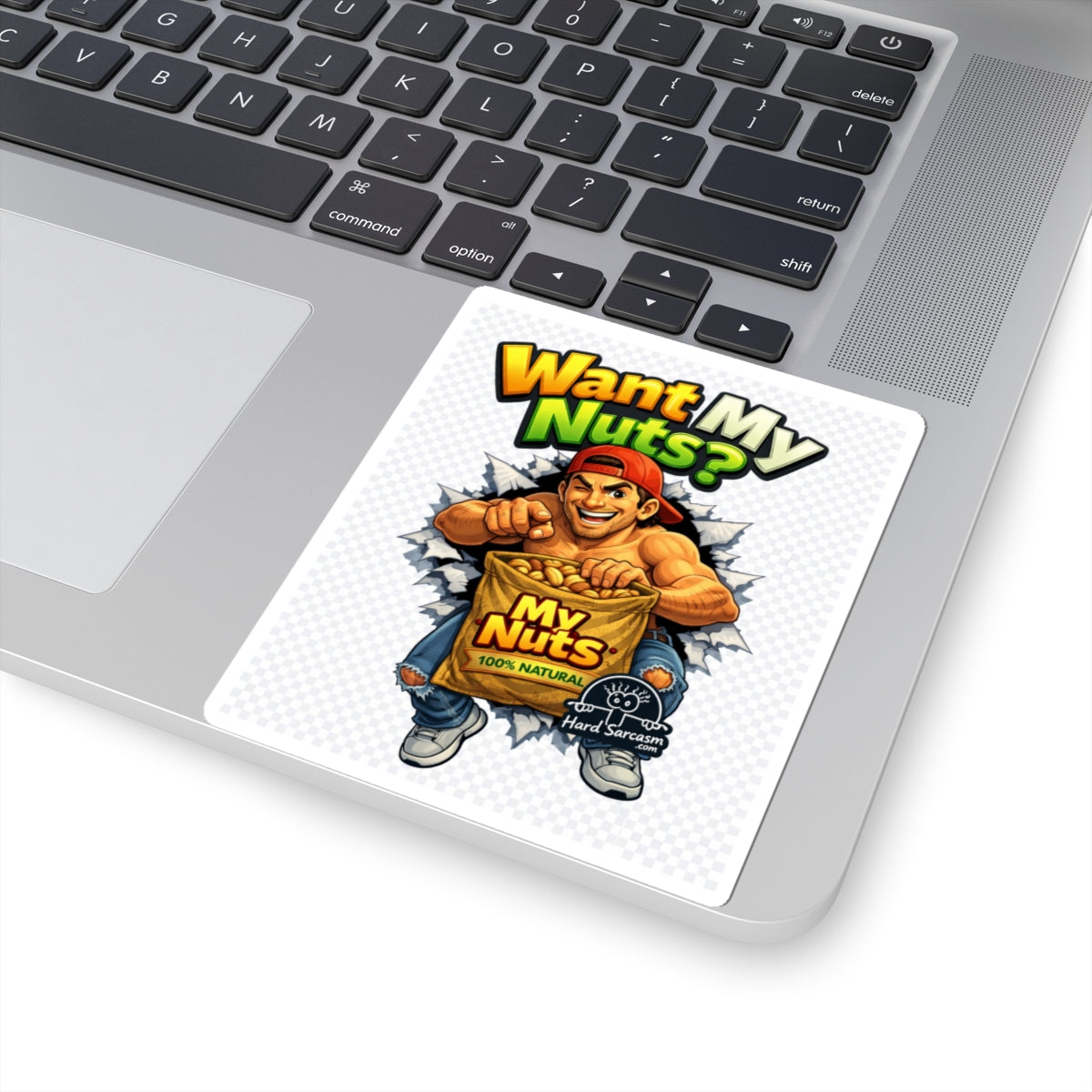 Want my nuts Sticker