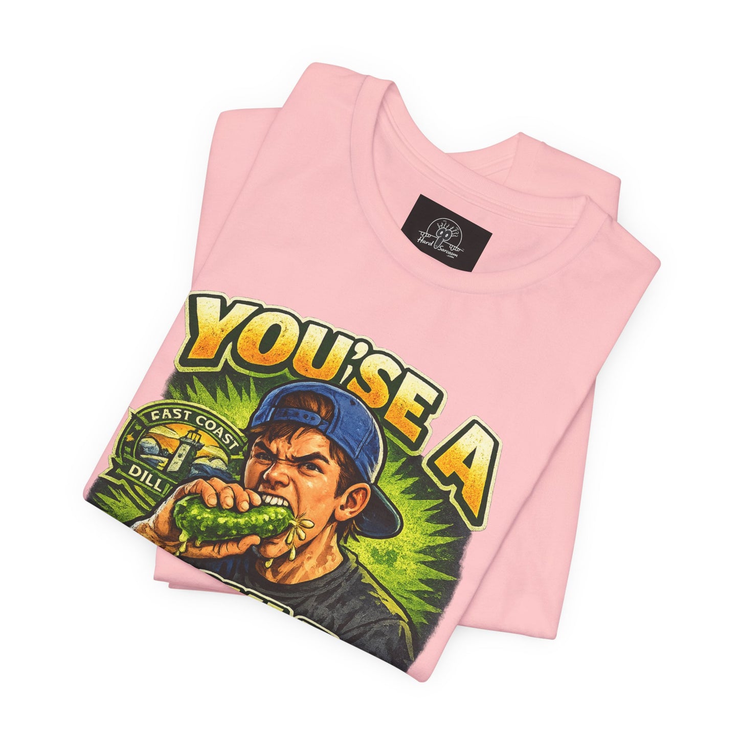 Youse a Pickle Biter Graphic Tee | Pickle Eating Humor T-Shirt | Adult Humor | Sarcastic Shirt