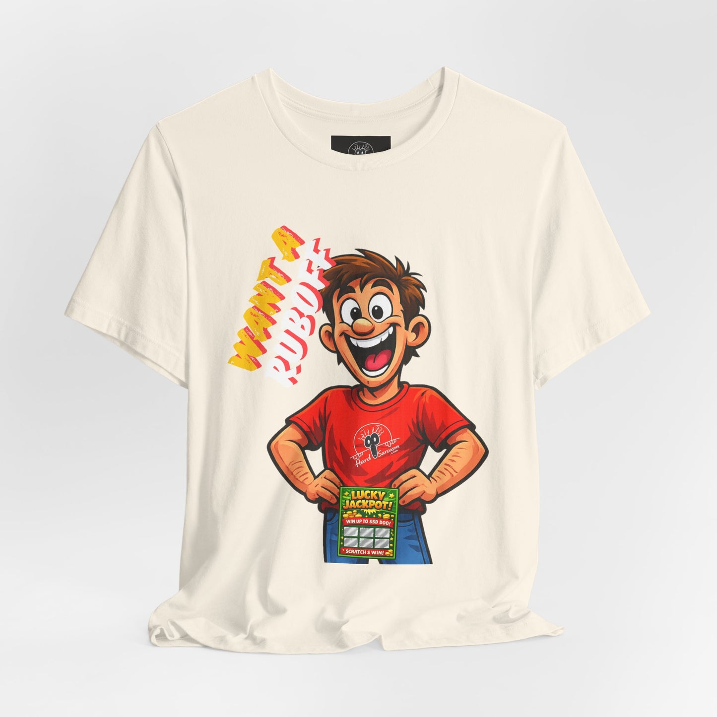 Want a rub off | Funny Adult comedy t shirt | Lottery Double Meaning Shirt